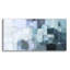 «Blue Deluge II» par Victoria Borges, art mural en verre acrylique-420160470