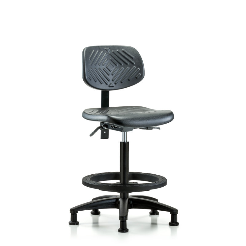 Rocio Drafting Chair, Glides, Not Included