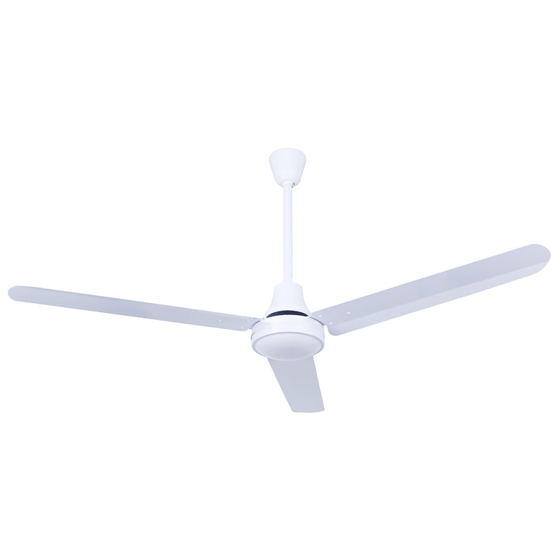 Weatherproof DC Industrial Fan, 56", White
