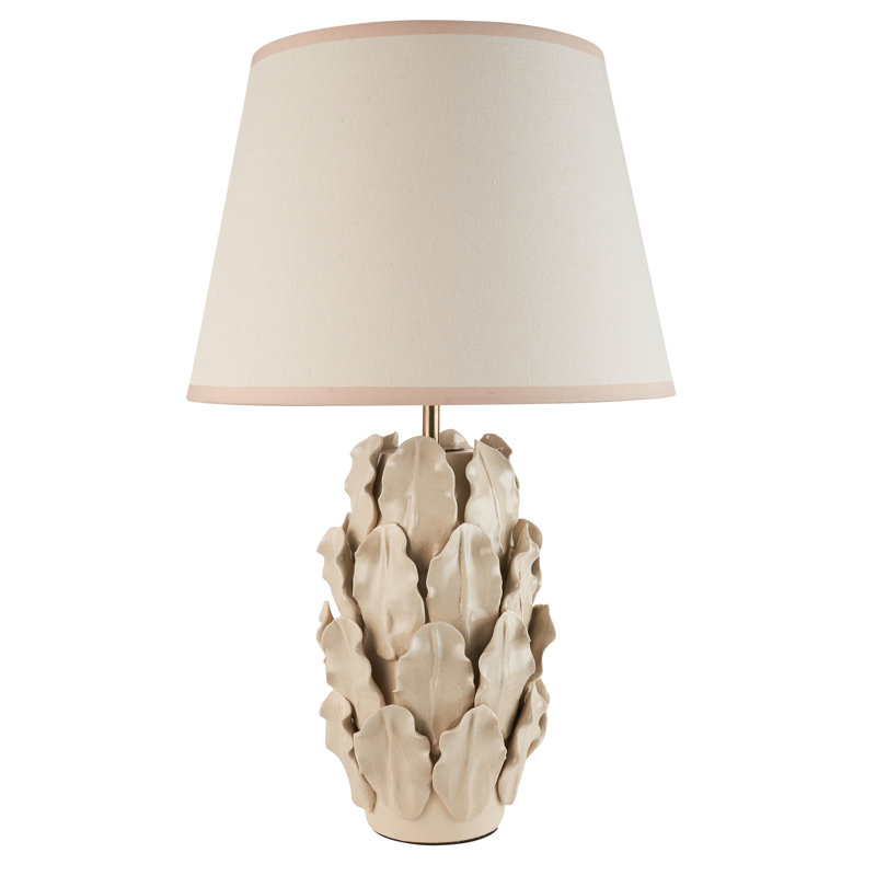 Layered Leaf Table Lamp