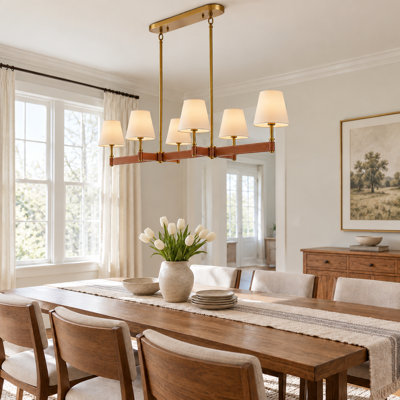 6 - Light Iron Chandelier