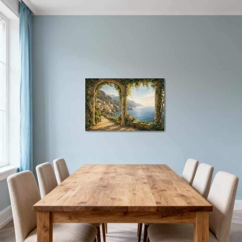 Paysage urbain et paysage urbain, H 12 po x l 18 po