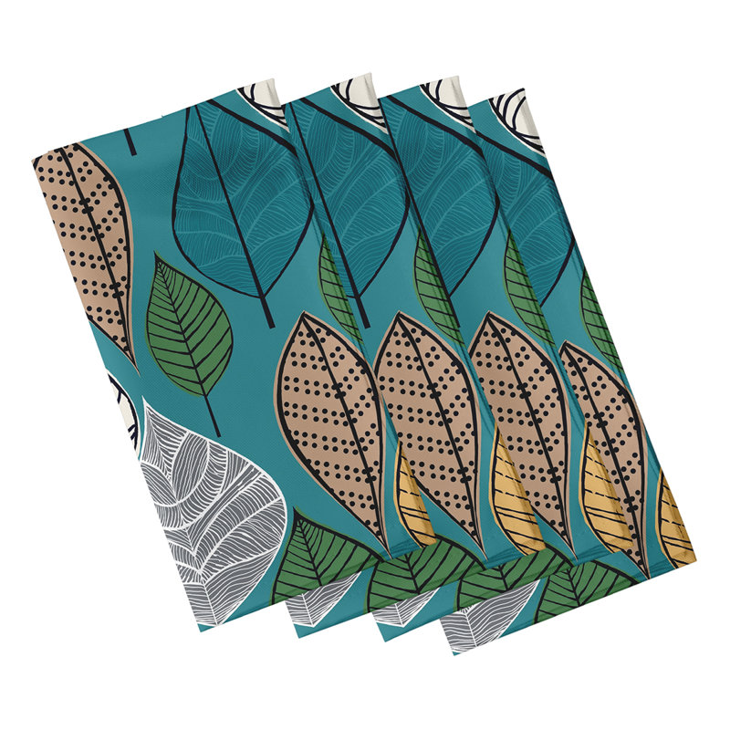 Ensemble de serviettes 4 pièces Zeman, Bleu clair