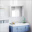 Miroir de salle de bain mural à double porte