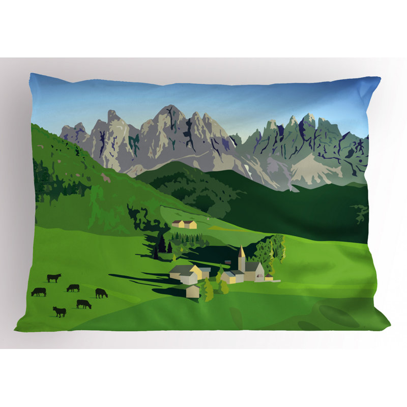 Switzerland Polyester Sham, Twin