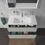 40.13'' Wall Mounted Single Bathroom Vanity Base Only-154669623