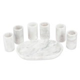Novica Handmade Ethereal Modernity Onyx Tequila Glasses