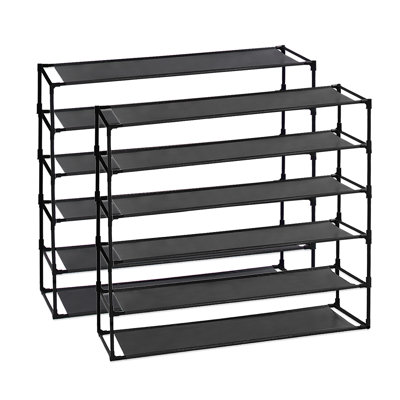 Adjustable Fabric Shoe Rack Storage Organizer Stackable Shoe Shelf