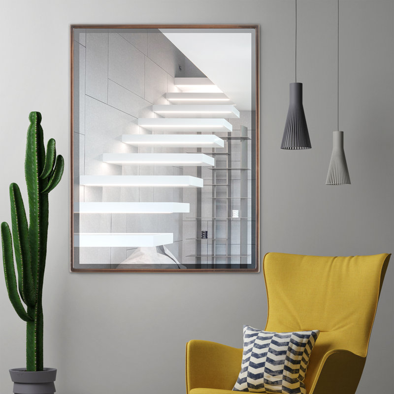 Bugarin Rectangle Mirror, Rubbed Bronze, 22.62" H x 28.62" W