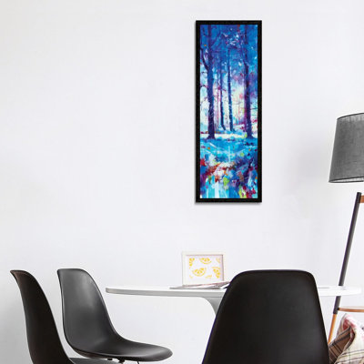 Mile End Wood by Doug Eaton - Panoramic Painting on Canvas