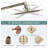 8 Inch Extra Large Rainfall Shower Head Swivel Extension Arm With Handheld Spray-62462860