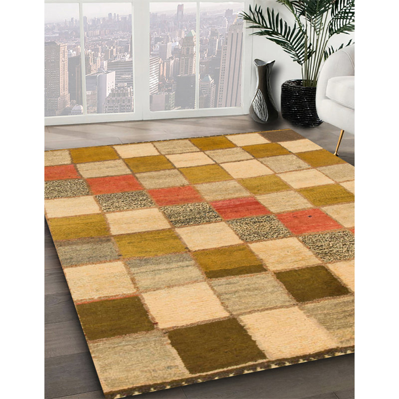 Abstract Indoor Rug, Rectangle 7' x 9'