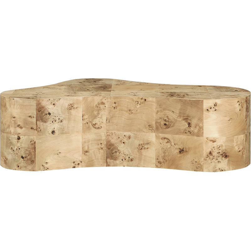 Burlington Single Coffee Table, Burl