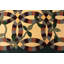 Tapis beige moderne à motif floral 5X8