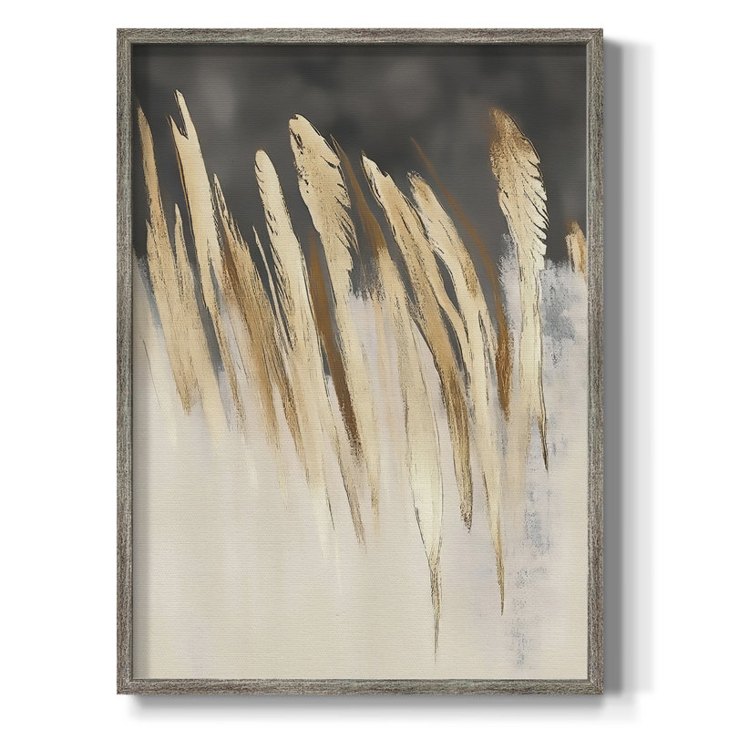 Reproduction encadrée FLORAL Series DCLXIII - bois massif, H 11 po x l 9 po