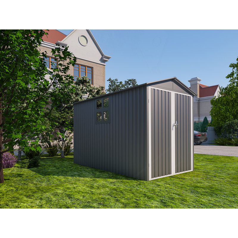 Outdoor Storage Shed With Window
