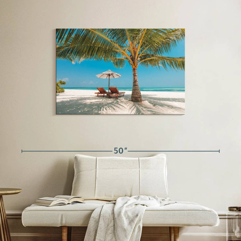 Gillard Calm Sandy Beach, H 26 po x l 39 po