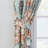 Olympia Medallion Semi-Sheer Tab Top Curtains/Drapes
