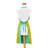 Striped Cotton Bib Apron