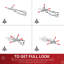 5FT Artificial Berry Christmas Tree with Metal Stand 184 Tips for Indoor Holiday Decoration Xmas Gift Realistic Branch Tips