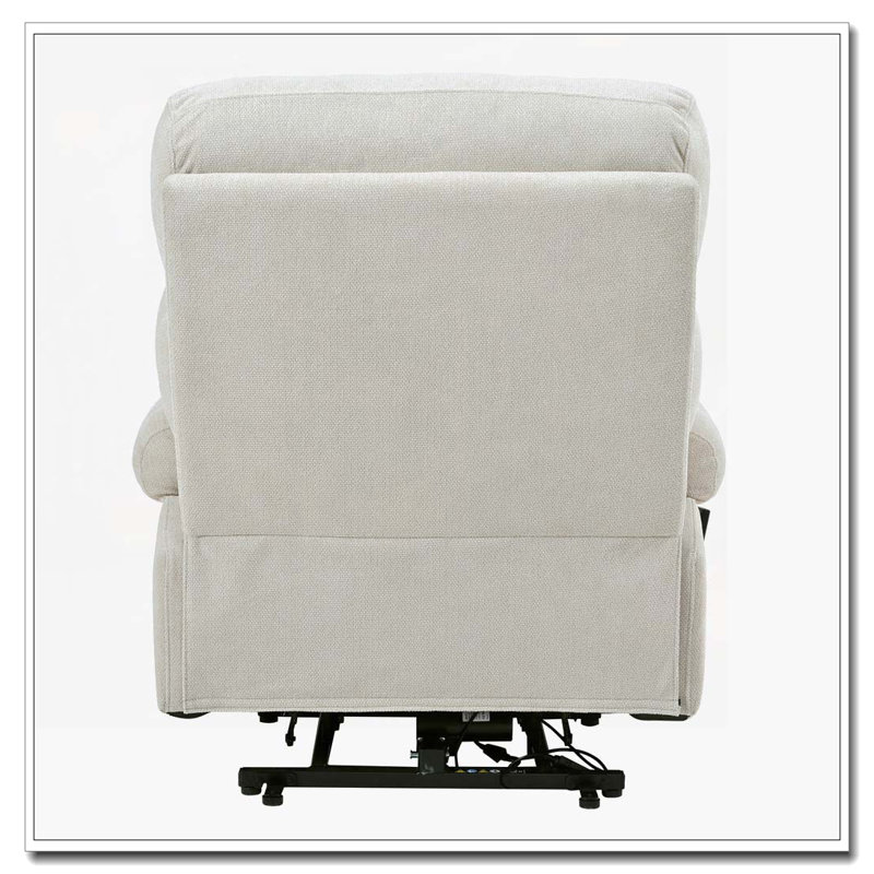 Fauteuil inclinable électrique Power Lift avec 2 porte-gobelets, poches latérales, télécommande (, Gris clair