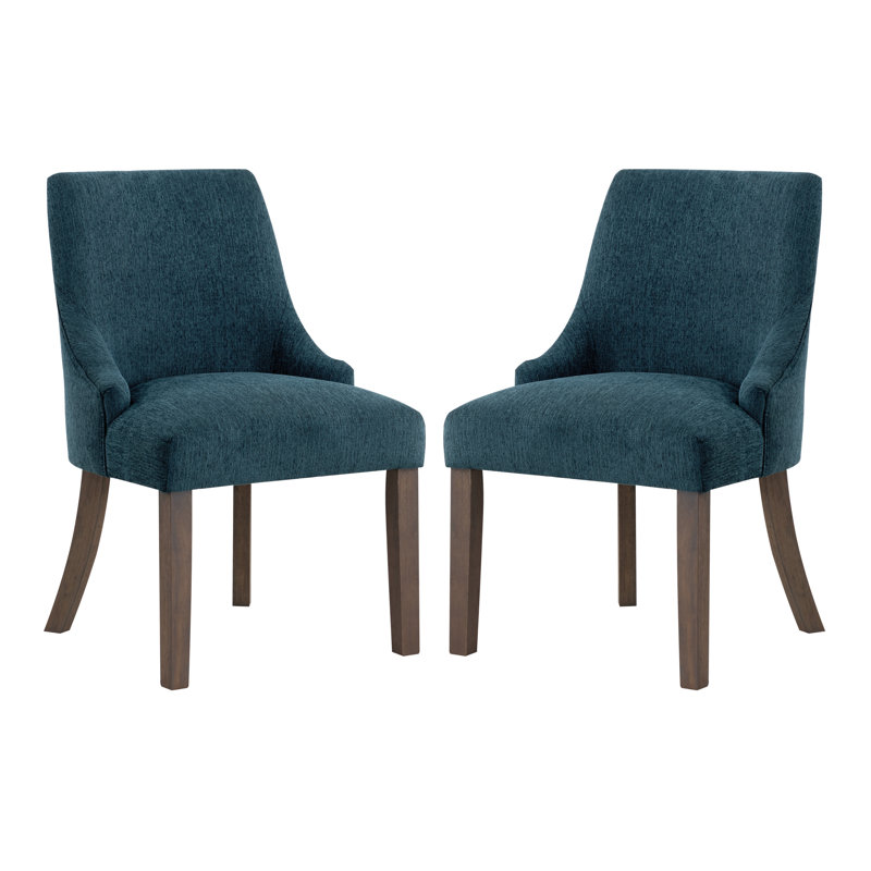 Chaise d'appoint Alzubair, Bleu