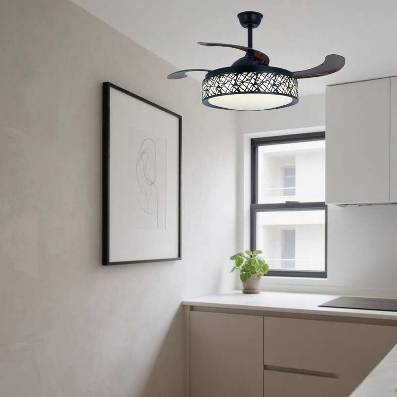 Villisca 42'' Ceiling Fan with LED Lights