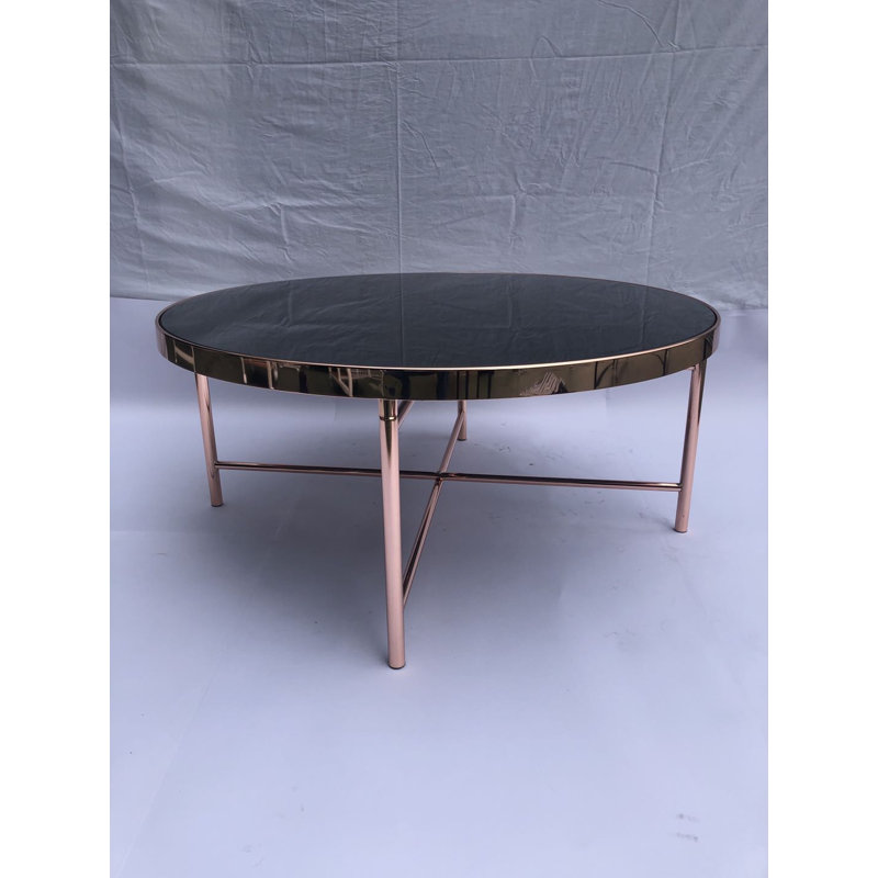 Table basse à pieds en croix krenselewski