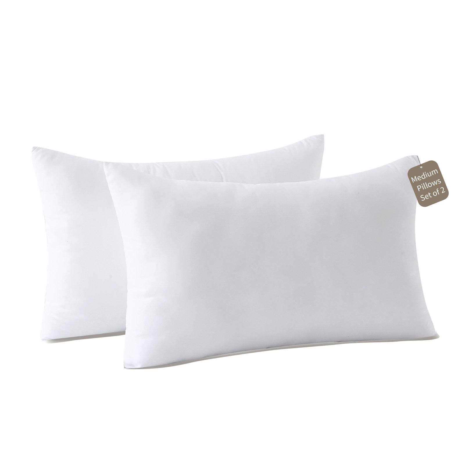 Sleep by Wayfair™ Polyester Pillow, Queen, Medium