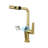 Pull Down Touchless Single Handle Kitchen Faucet with LED Display,3-Function Pull-Out Sprayer & 360° Swivel Spout Kitchen Sink Faucet-133739765