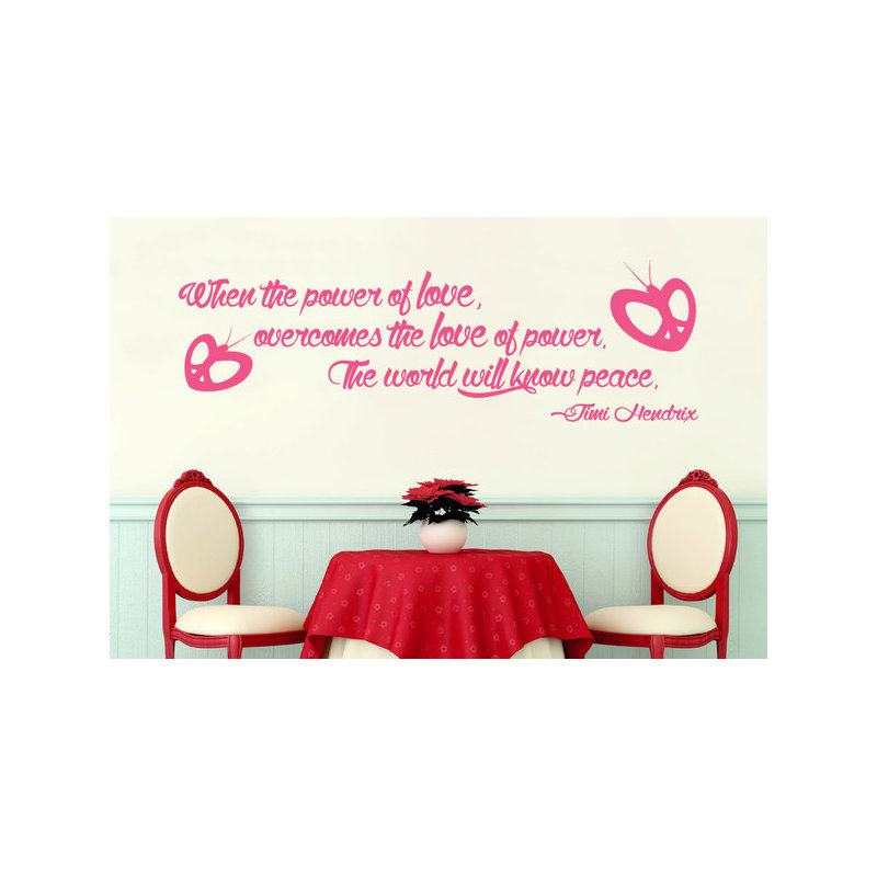 Non-Wall Damaging Wall Decal, Pink, Medium
