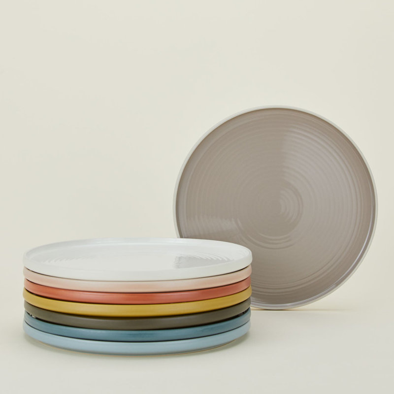Essential Stoneware Platter, Peacock