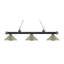 Luminaire suspendu linéaire à 3 lumières pour table de billard Chevelle-22737155-22737159-22737163