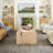 Machine Woven Polyester Area Rug in Gray-790255808