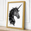 Ornamental Unicorn Eclectic 1 Piece Wrapped Canvas Wall Art-576842665-576842669