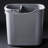 Large Grey,Large Capacity Multi-Functional Laundry Hamper With Storage Shelf, Foldable Clothes Basket For Home, Laundry Room, And Dorm Organization-470290856