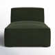 Shonnard Upholstered Slipper Chair and Ottoman