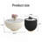 Cup Shape Leather Coffee Table-253217030