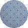 Premium Machine Washable Tweedy Blue Rug