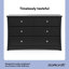 Commode double 6 tiroirs Crescent-19300460