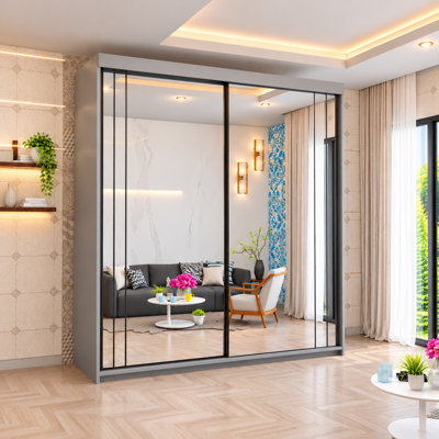2 Door Laminate Wardrobe