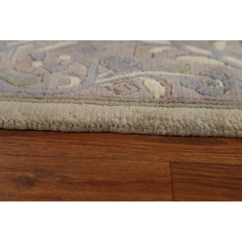 Tapis népalais oriental en laine noué à la main 5 pi 4 po x 8 pi