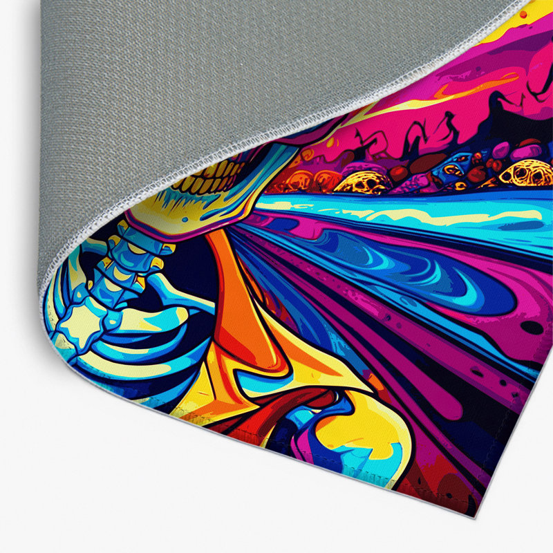 Tapis intérieur et extérieur Infinity Glow, Rectangulaire 2 pi x 3 pi