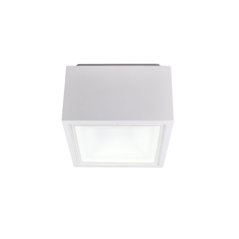 Bloc LED Flush Mount, White