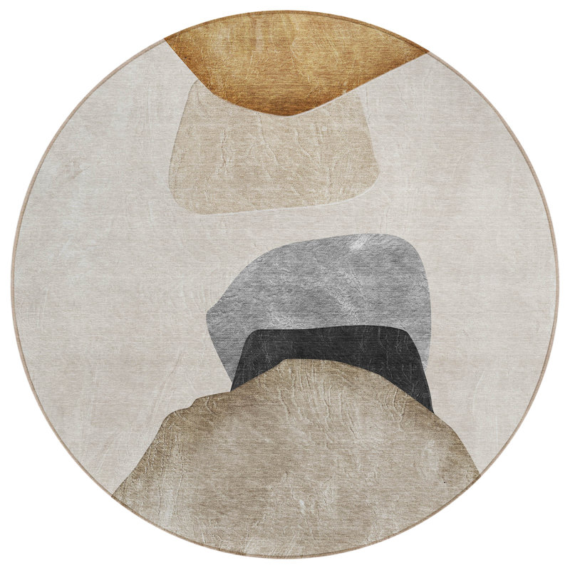 Tapis intérieur / extérieur Altair, Rond 8 pi