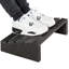 Repose-pieds ergonomique sous le bureau