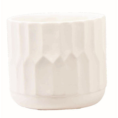 Pot à fleurs blanc mat Bot Bot