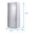 CCFE Series Commercial Cool Portable 6 cu. ft. Undercounter Upright Freezer with Adjustable Temperature Controls-83282163