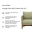 Chaise longue d'extérieur Moondance (ensemble de 2)
