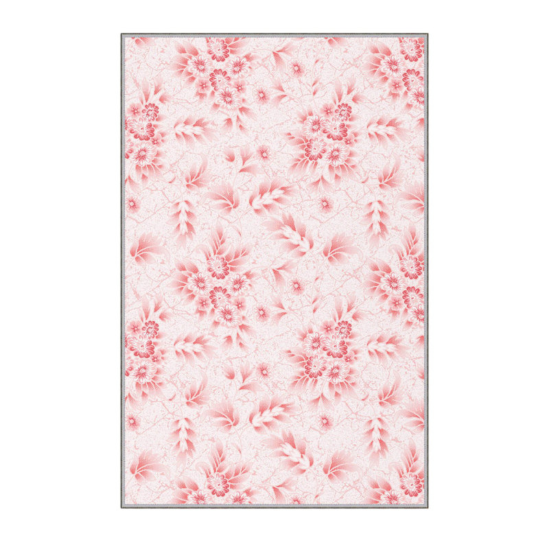 Antibacterial Hall Carpet, 3D Digital Printed, 3.3 x 9.8 Feet | 100% Polyester, 0.3 in Pile Height, PVC Non-Slip Underside | Machine Washable, Durable, Non-Slip Design for Modern Entryways & Living Spaces